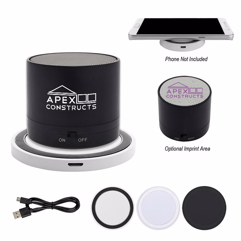 Gamer's Wireless Speaker and Wireless Charger Combo