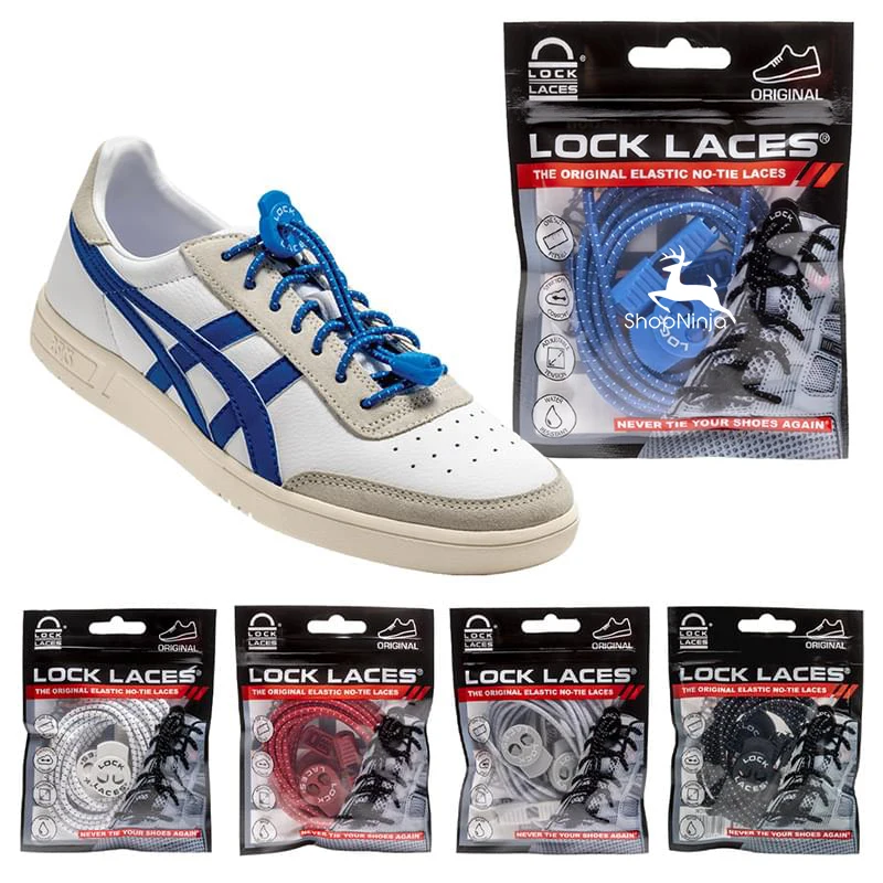 Lock Laces® No Tie Shoelaces 1