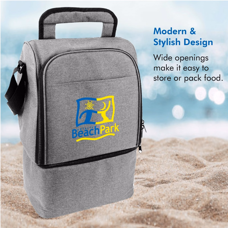 NEVIS - INSULATED 2-COMPARTMENT COOLER BAG
