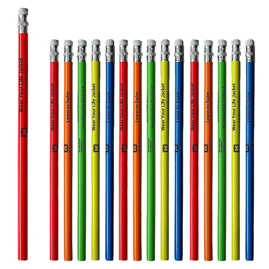 Pencils with Erasers 1