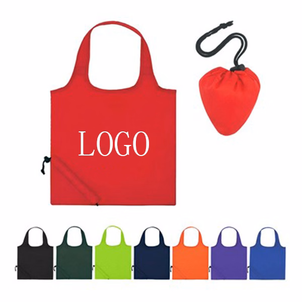 Foldable Strawberry-Shaped Shopping Tote Bag