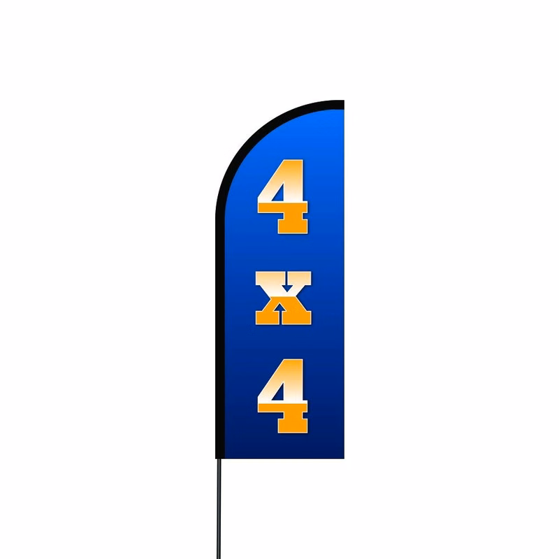 4x4_2 Flag Kit 11' Feet Feather Flag Sign Outdoor Banner