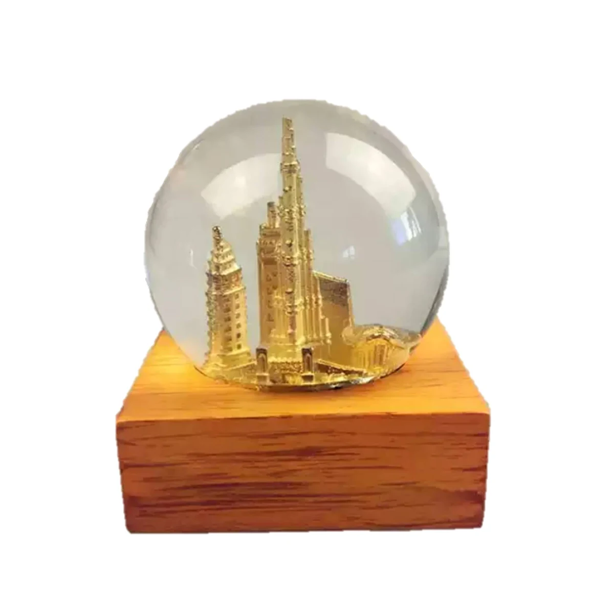 Custom City Souvenir Snow Crystal Ball 1