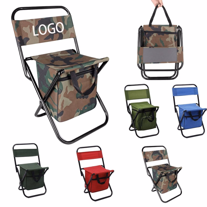 Foldable Camping Chair with Foldable Storage Bag