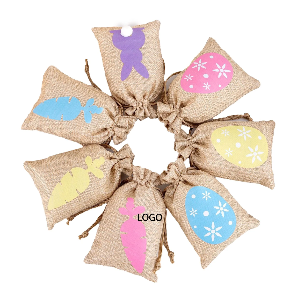 Easter Drawstring Gift Bag 1
