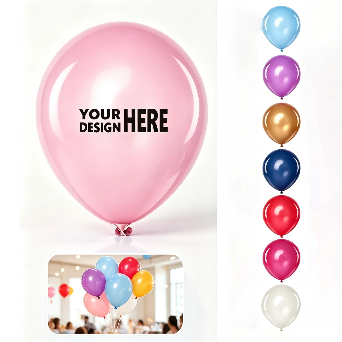 Custom Logo Latex Balloons for Celebrations & Events 1
