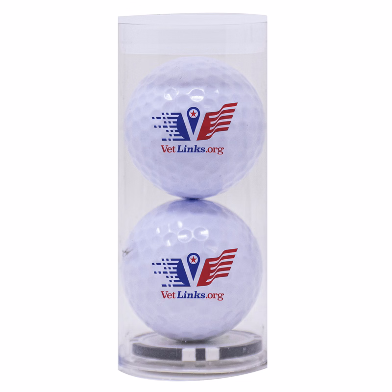 2-Ball Tube w/Poker Chip