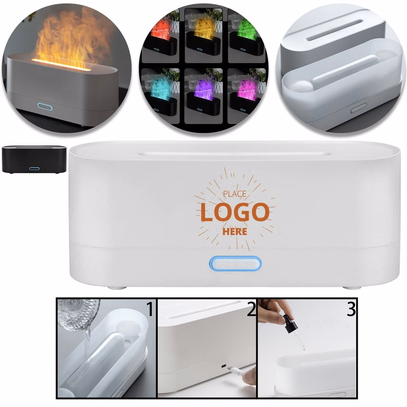Multi-Color Sim Fire Tabletop Aroma Diffuser