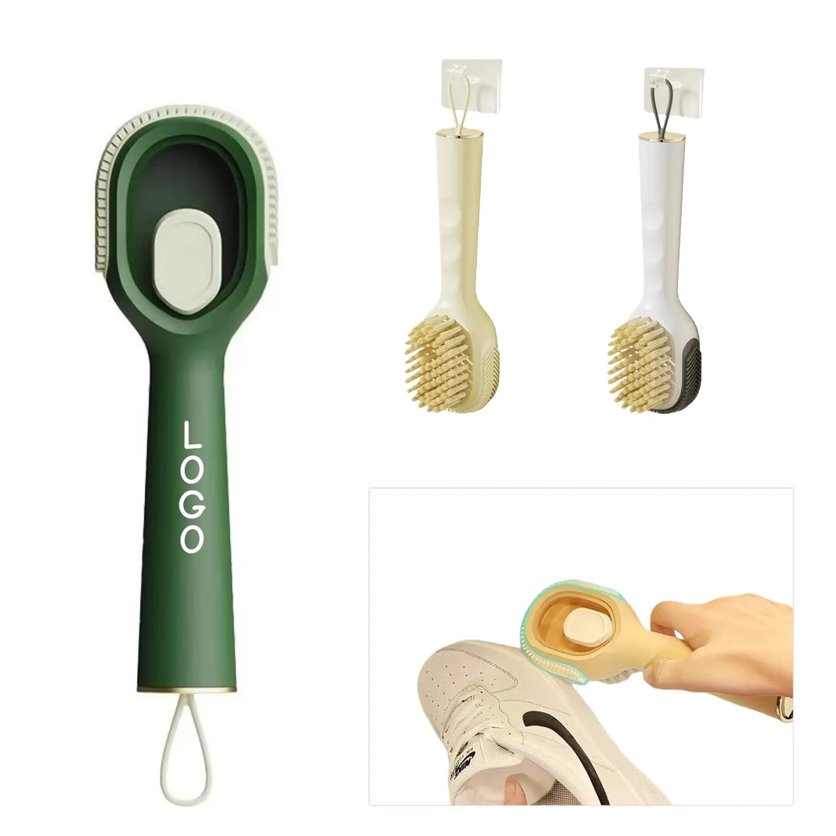 Custom Logo Shoe Brush Household Cleaning Brush 1