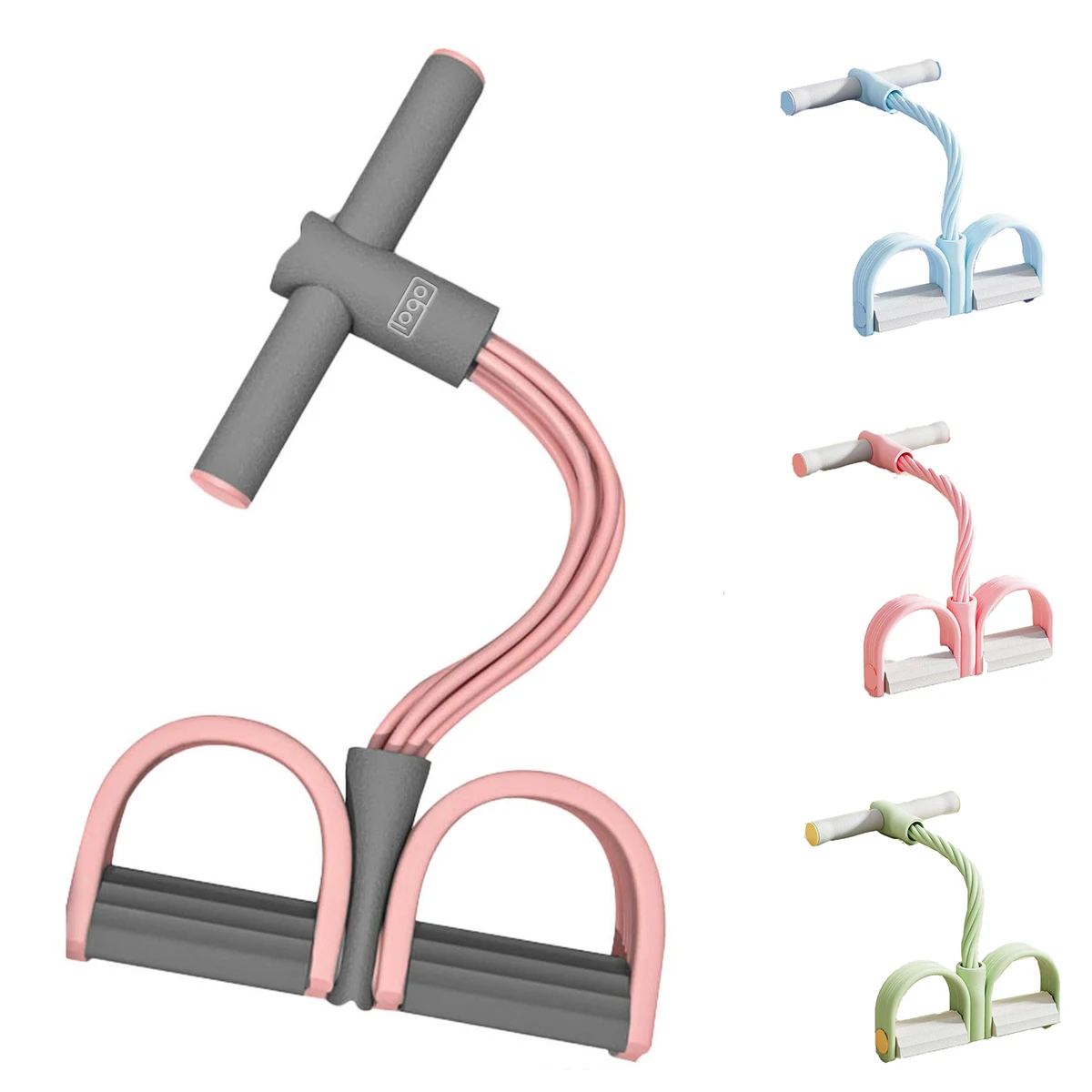 Resistance Band with Foot Straps 1