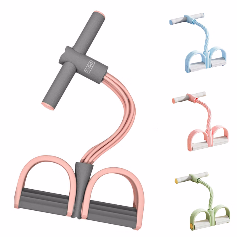 Resistance Band with Foot Straps