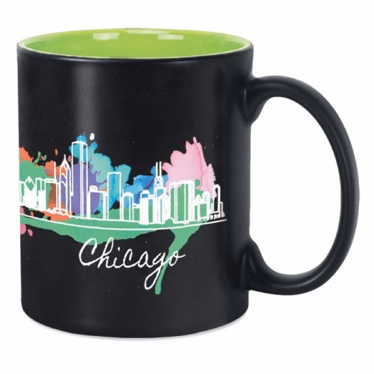 11 Oz. Classic Two Tone Matte Coffee Mug