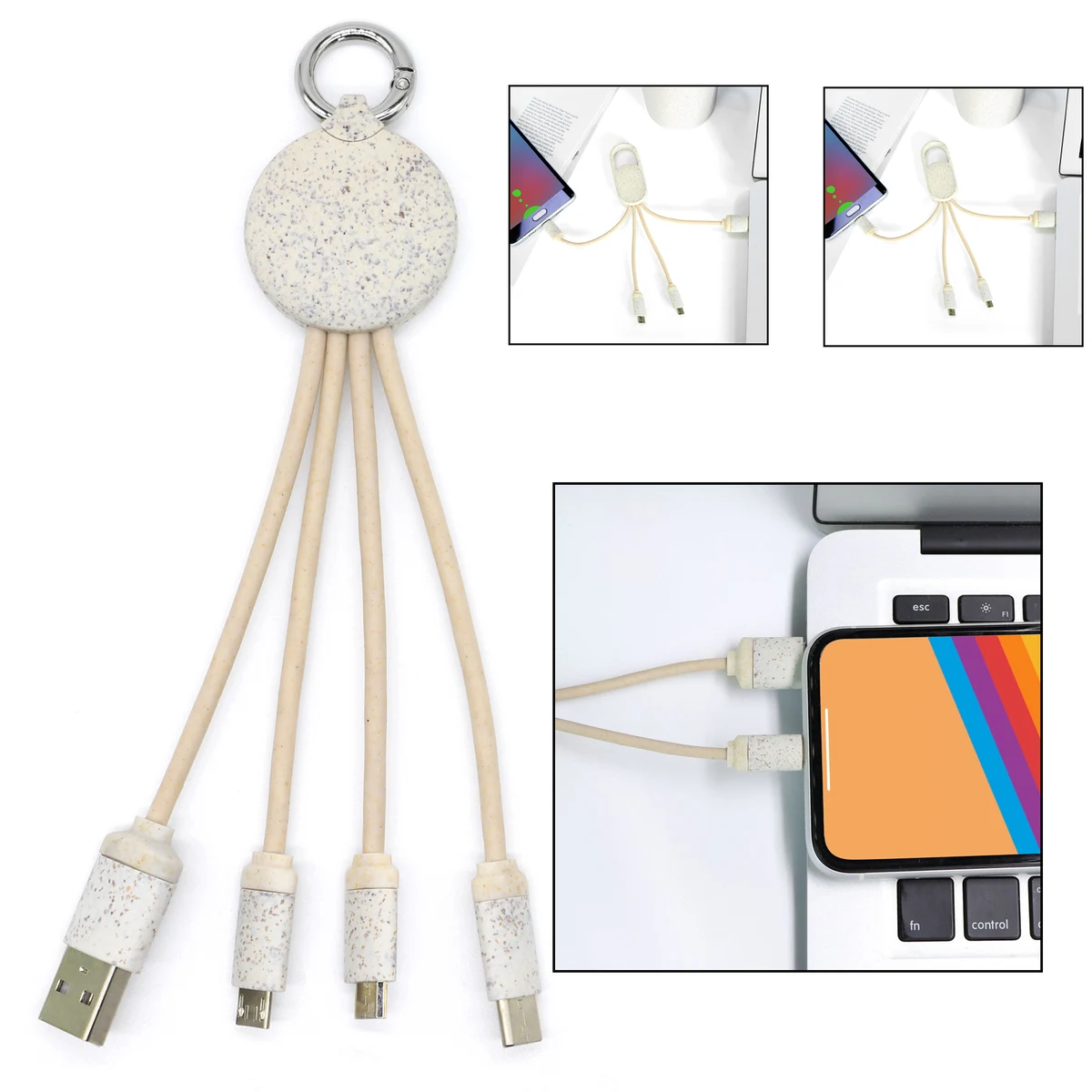 Three In One Data Cable For Key 1
