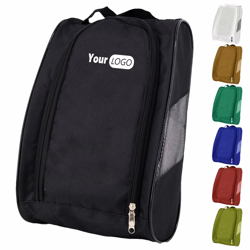 Oxford Waterproof Oxford Cloth Shoe Bag ?C Zipper Closure With Ventilation