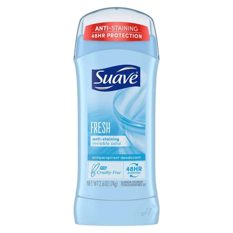 Suave Invisible Solid Antiperspirant Deodorant Fresh - 2.6 oz 1