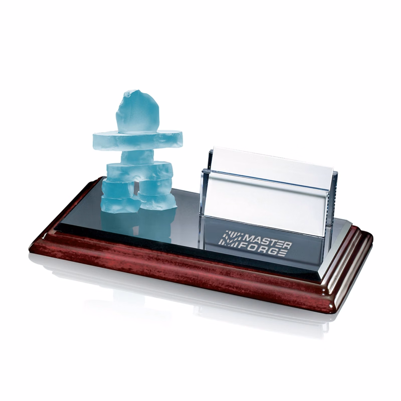 Inukshuk Card Holder