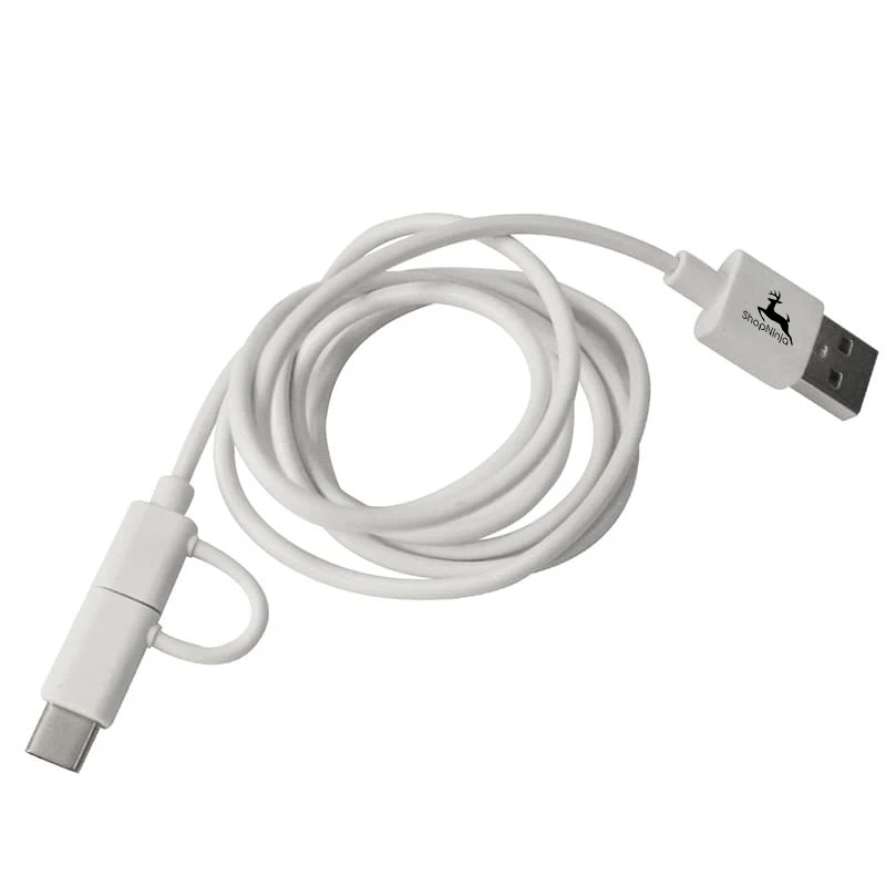 3-In-1 3 Ft. Charging Cable With Antimicrobial Additive 1