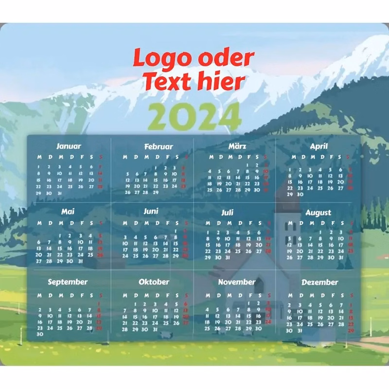 Mountain Scenery Mouse Pad