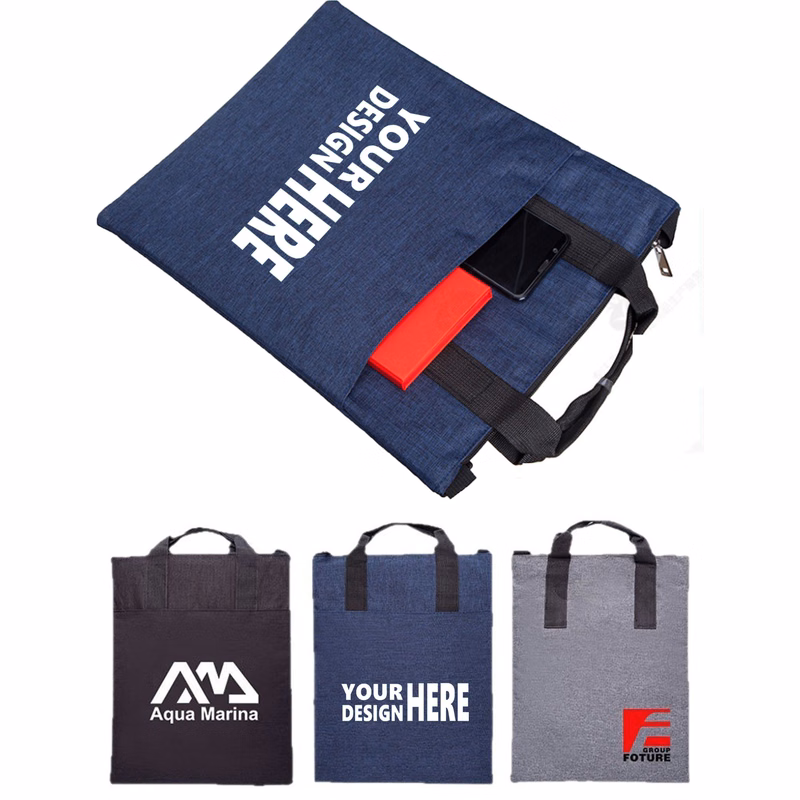 Business Zipper Shoulder Bag