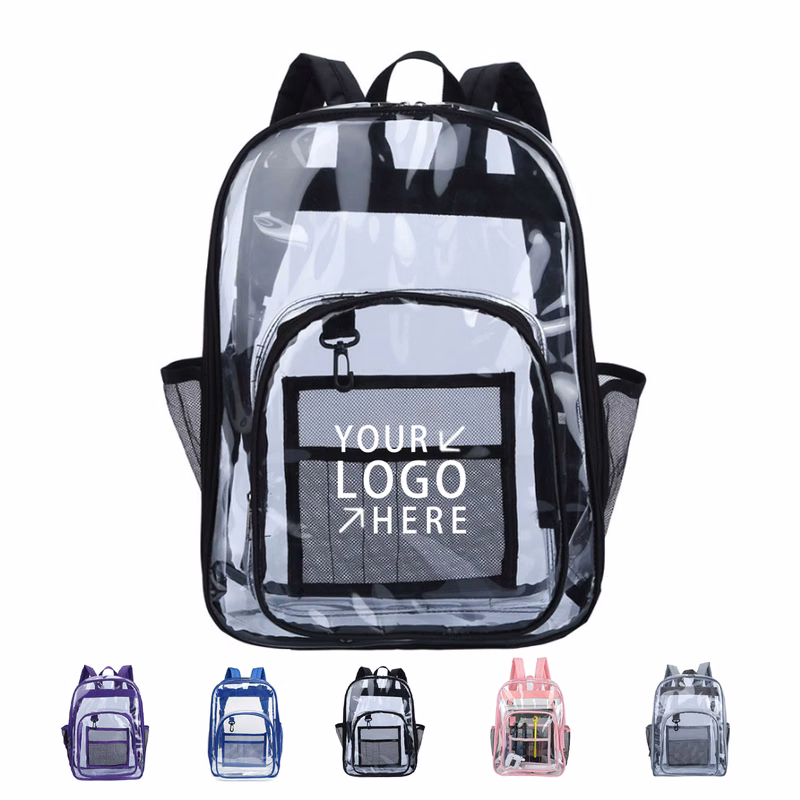 Heavy Duty PVC Transparent Backpack