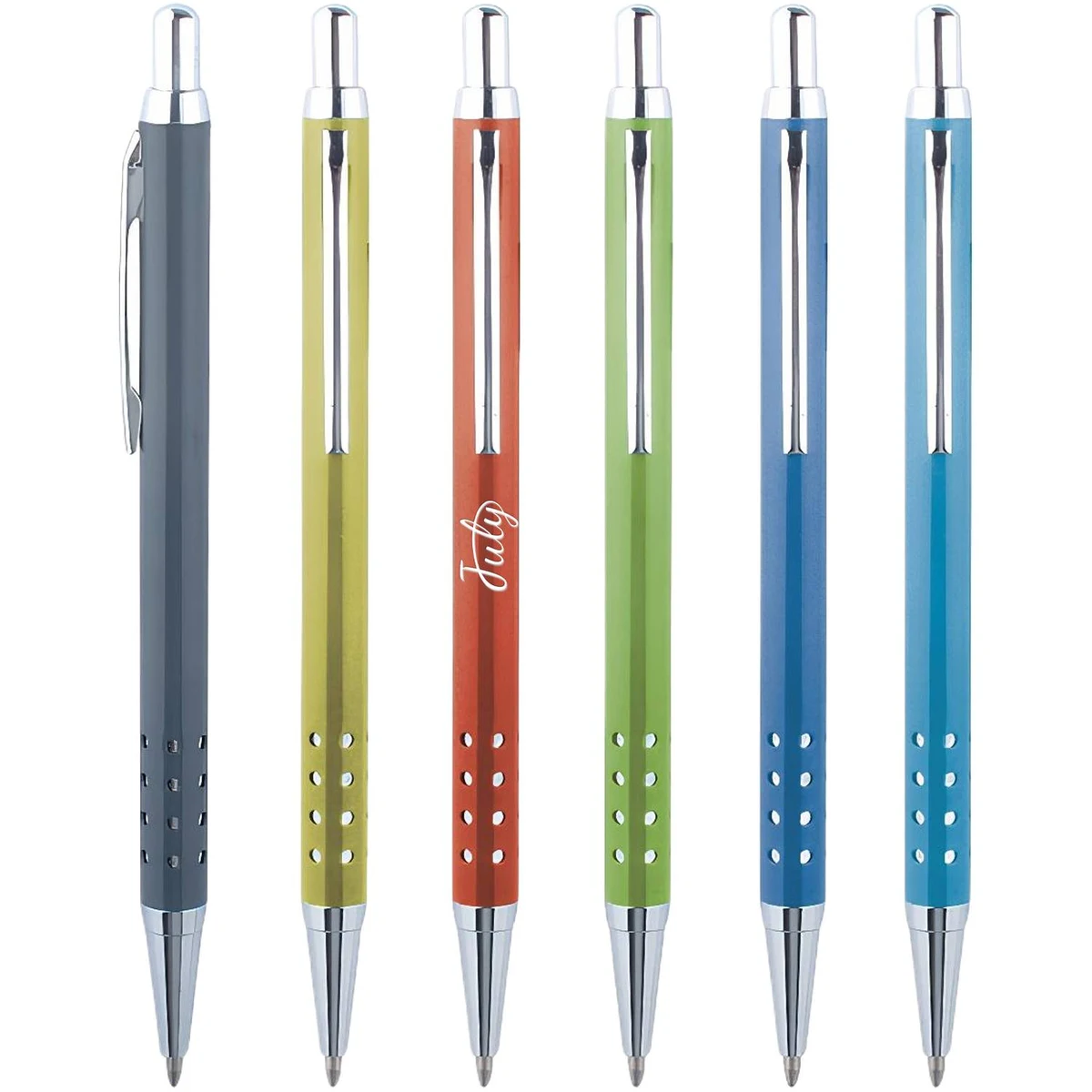 Retractable Business Metal Ballpoint Pen 1