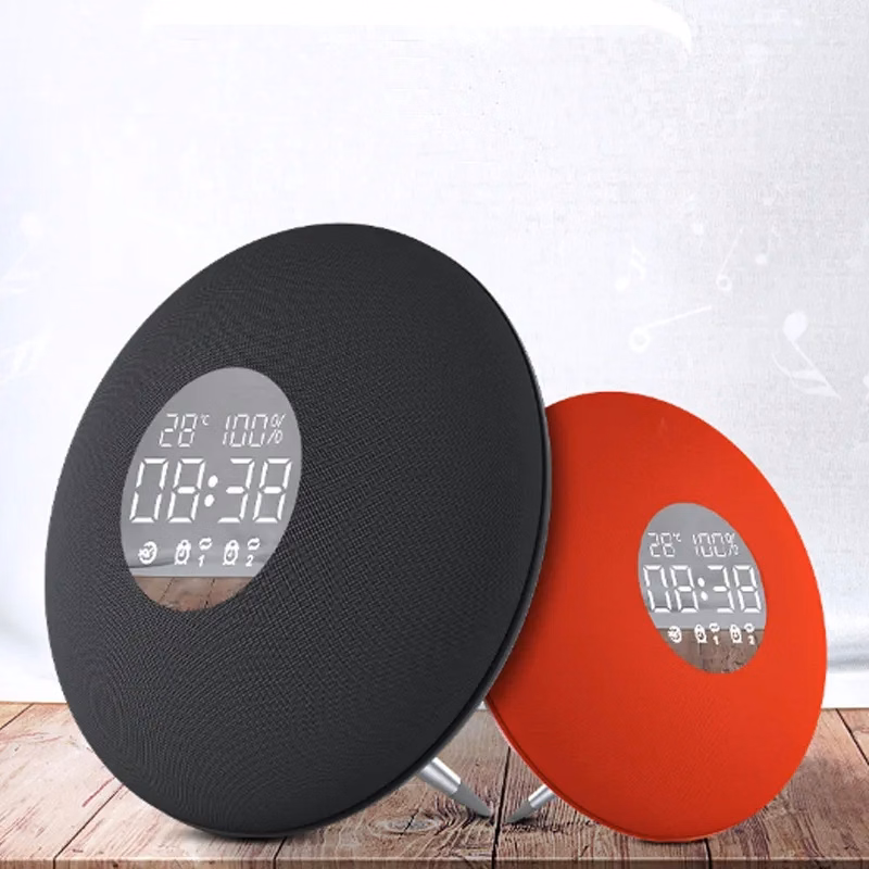 Bluetooth Speaker with Digital Alarm Clock