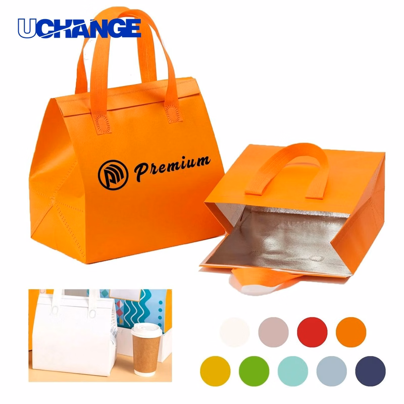 Colorful Reusable Lunch Tote Bag