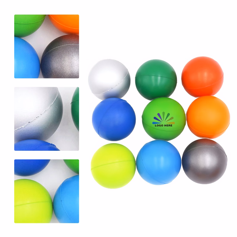 MOQ 50 PU Foam Smooth Surface Toy Ball