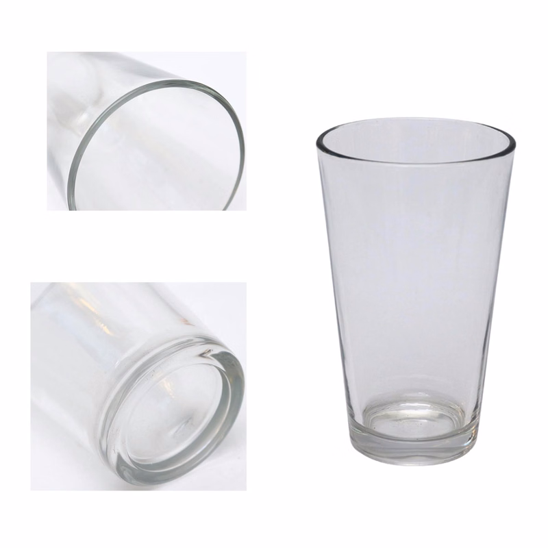 16oz Clear Glass Drinking Cup