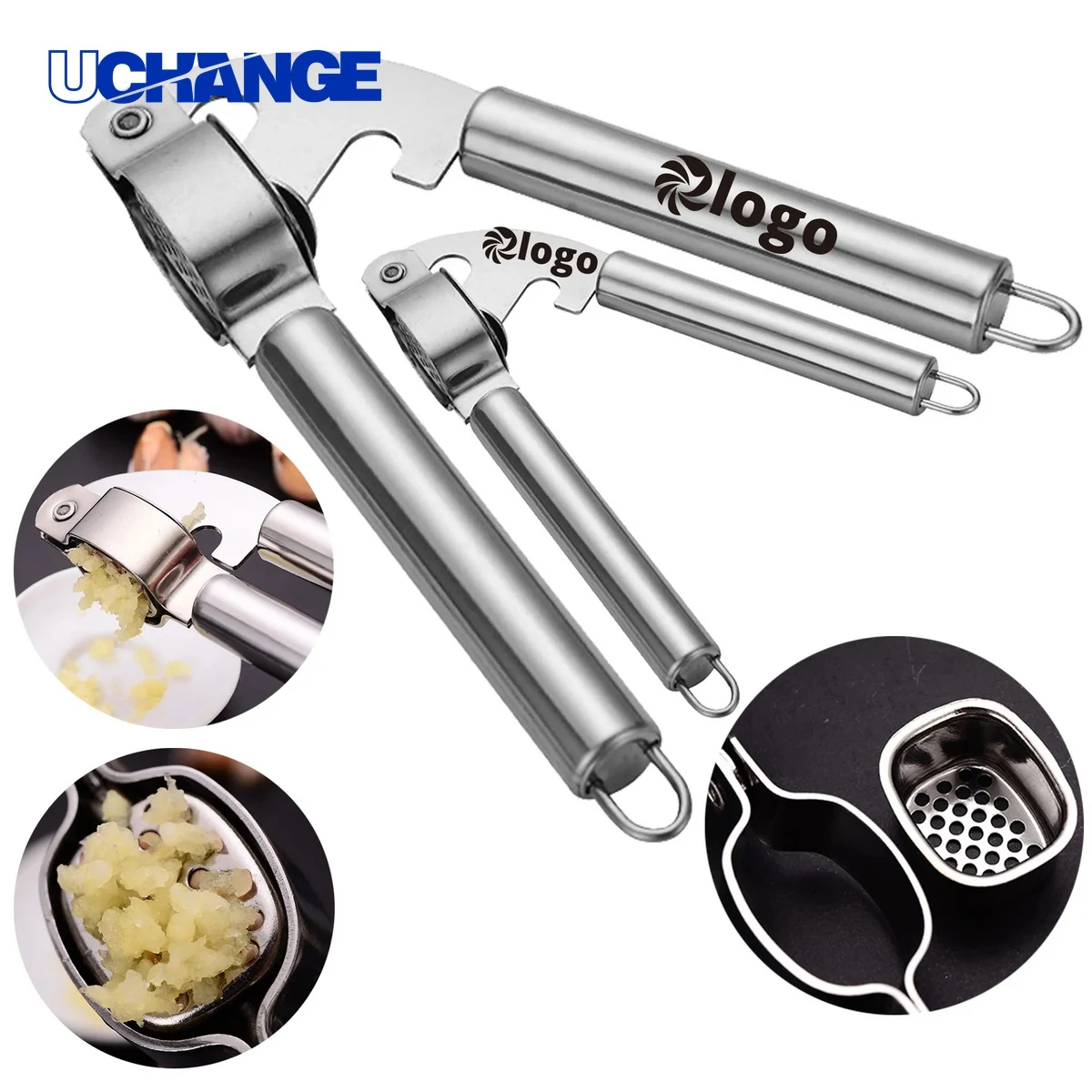 Custom Garlic Press for Efficient Kitchen Cooking 1