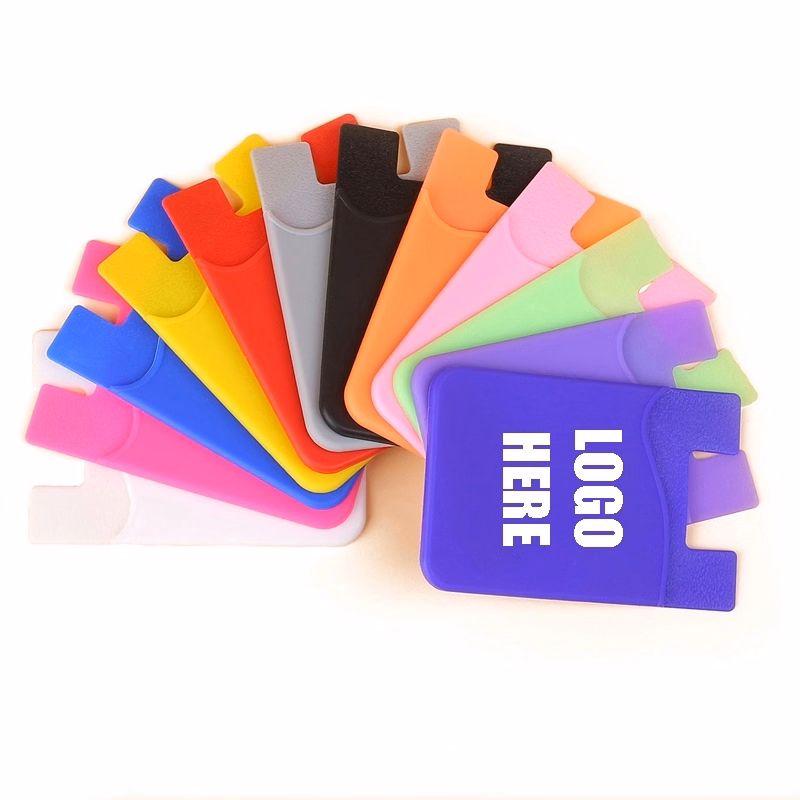 Custom Silicone Phone Card Holders