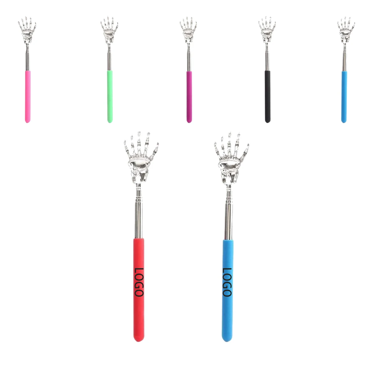 Portable Extendable Telescopic Bear Claws Metal Back Scratcher 1