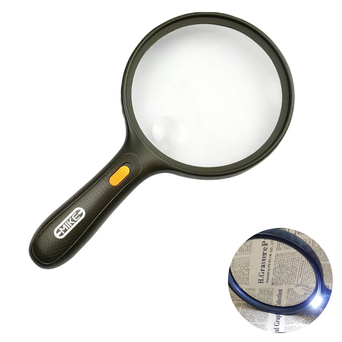 LED lighted magnifiers, custom ruler with logo imprint 1