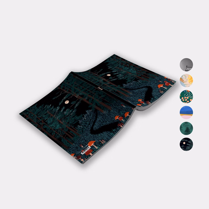 Denik® USA-Made Executive Medium Layflat Soft Cover Notebook