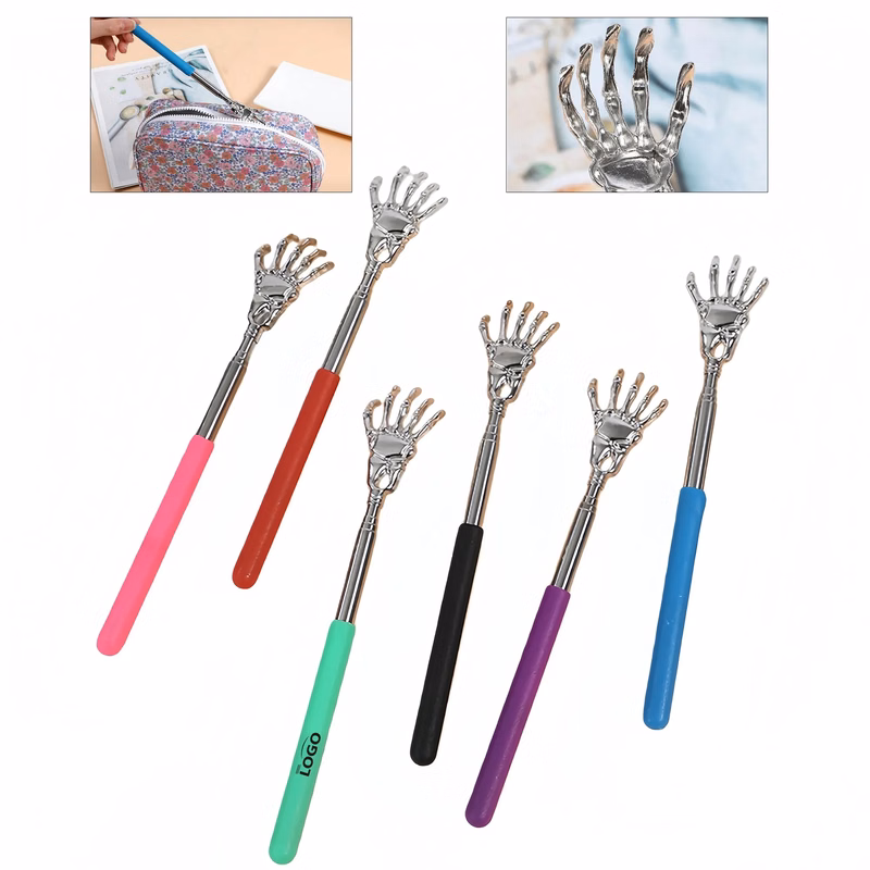 Telescopic Stainless Steel Back Scratcher For Itch Relief