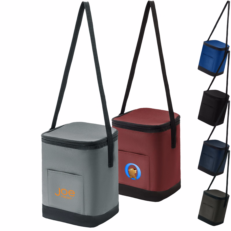 600D Soft Pack Insulated Lunch Bag with Adjustable Handles