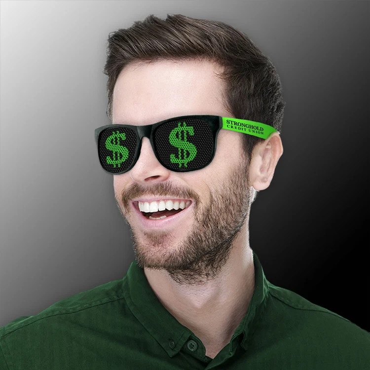 Dollar Sign Novelty Sunglasses 1