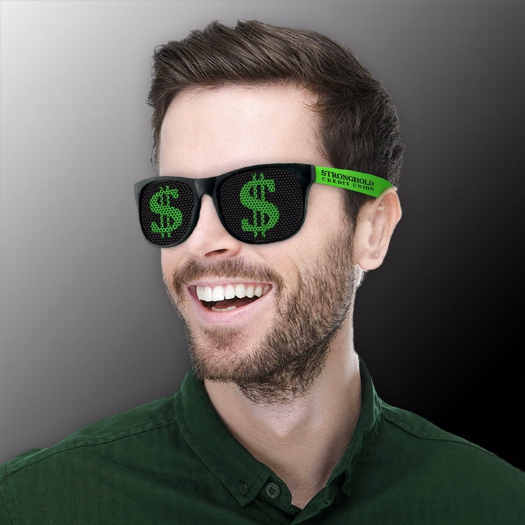 Dollar Sign Novelty Sunglasses