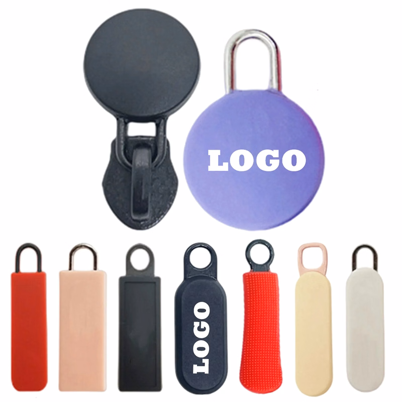 Customized Plastic Zipper Pull Tags