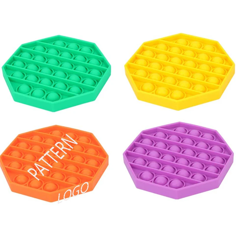 Octagon Push Pop Bubble Sensory Fidget Toys 1