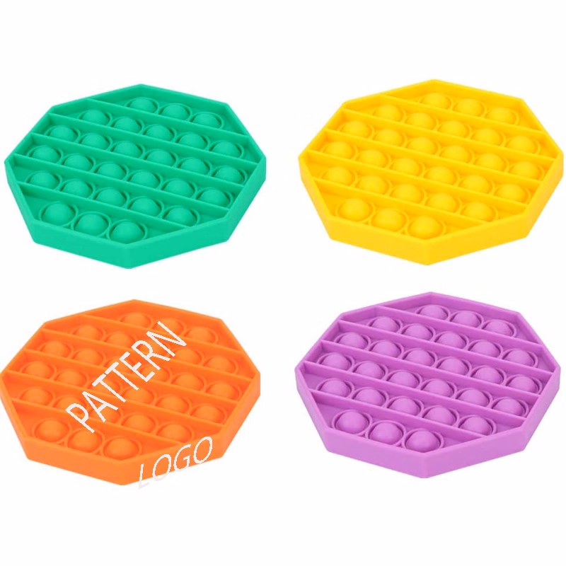 Octagon Push Pop Bubble Sensory Fidget Toys