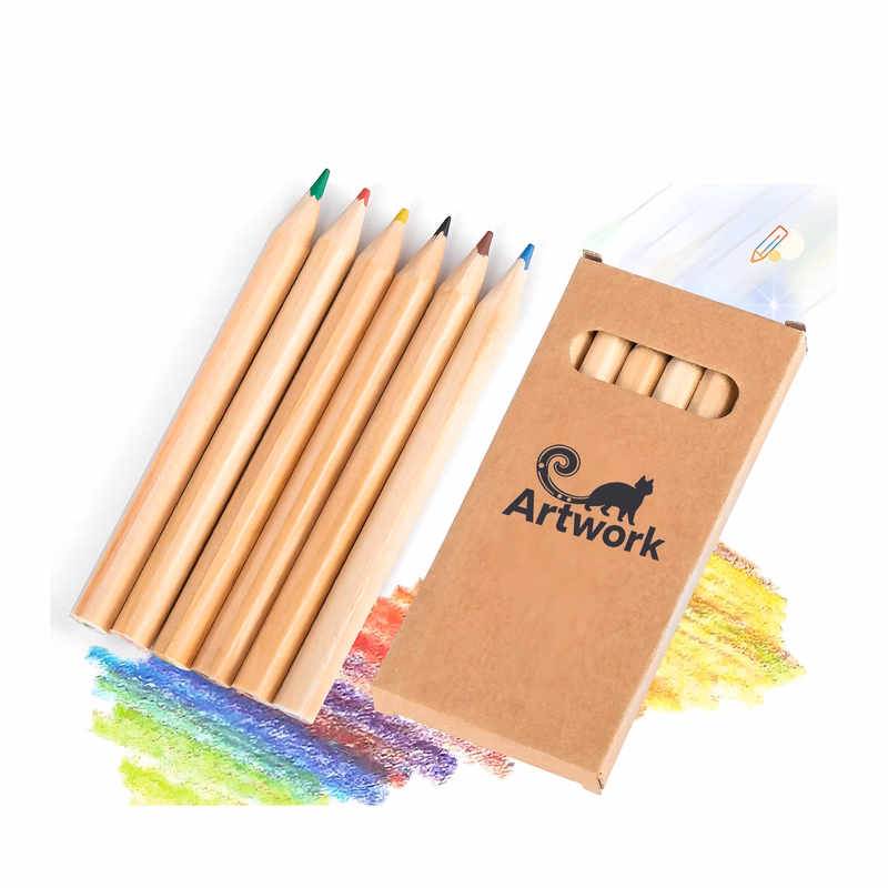 6-Color Short Leg Mini Colored Lead Set