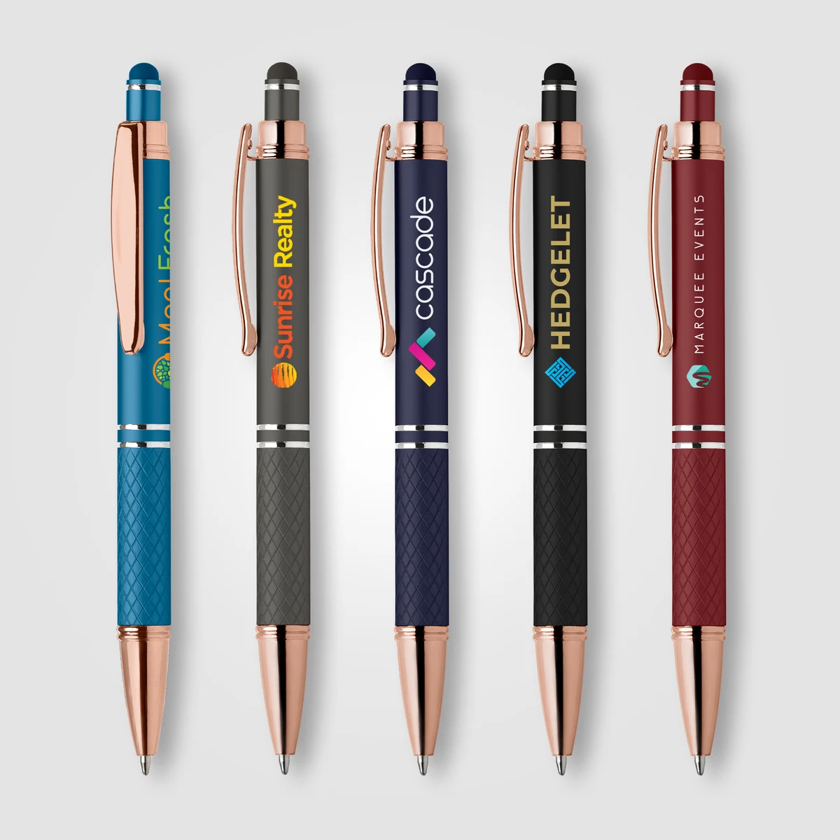 Phoenix Softy Rose Gold Classic Pen w/ Stylus 1