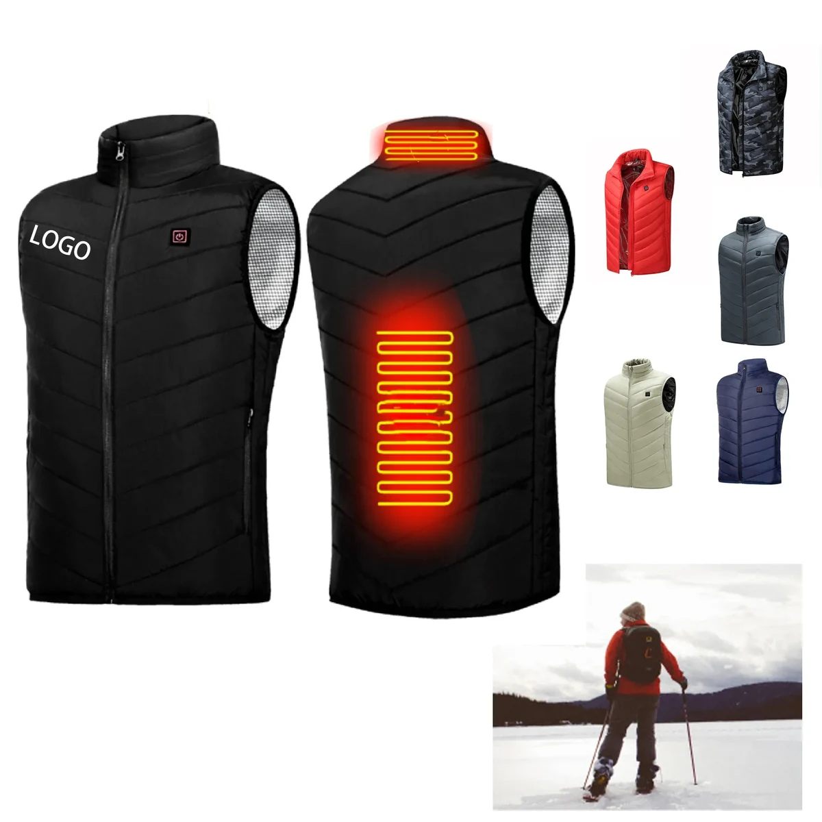 Winter Heated Thermal Vest 1