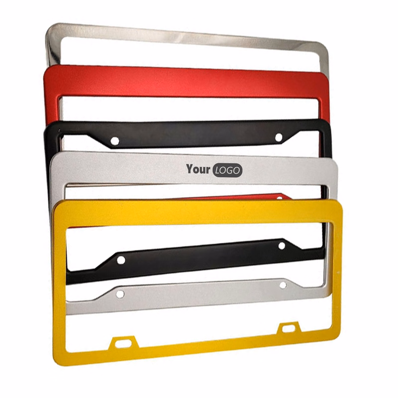 Aluminum Bold Custom License Frame