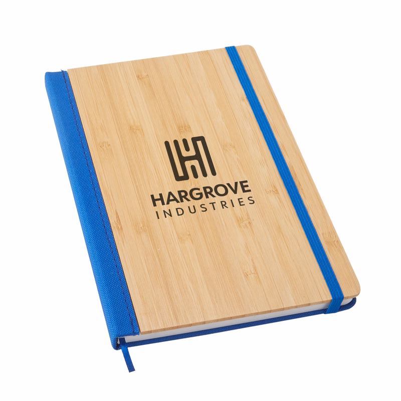 6"x 8" Bamboo Journal w/RPET Back