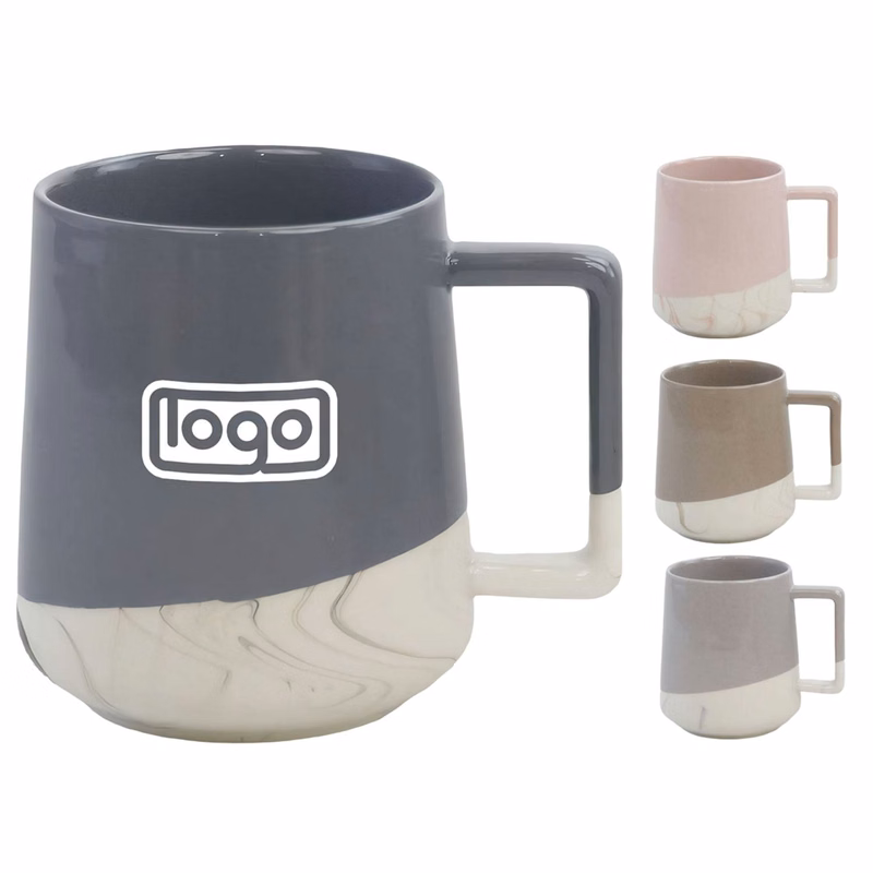 17oz Stone Pattern Ceramic Mug