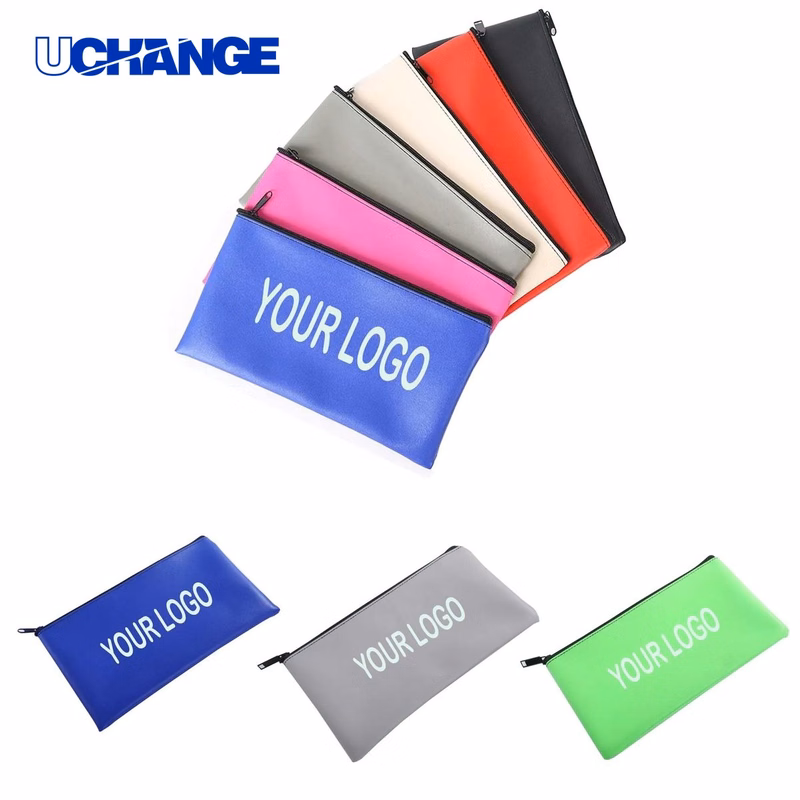 Leatherette Zipper Pouch Bag Organizer