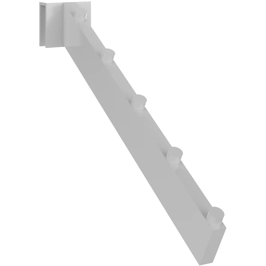 MODify 5 Peg, 12" Waterfall for Towel Bar 1