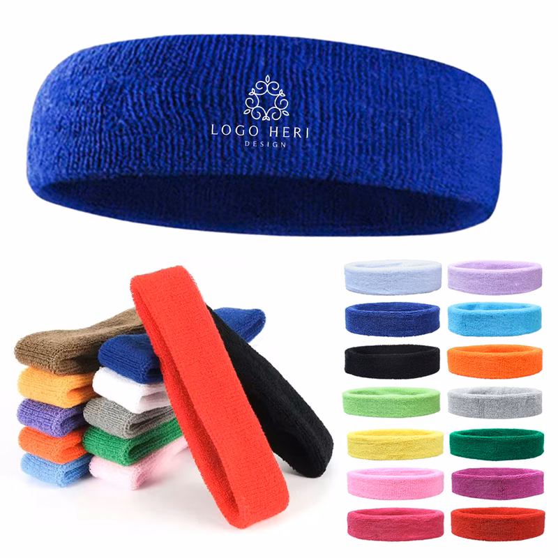 Polyester Sports Headband Elastic Yoga Fitness Band